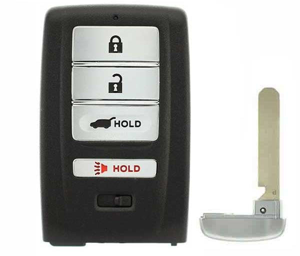 2014-2020 Acura MDX RDX / 4-Button Smart Key / PN: 72147-TZ5-A01 / KR5V1X (AFTERMARKET)