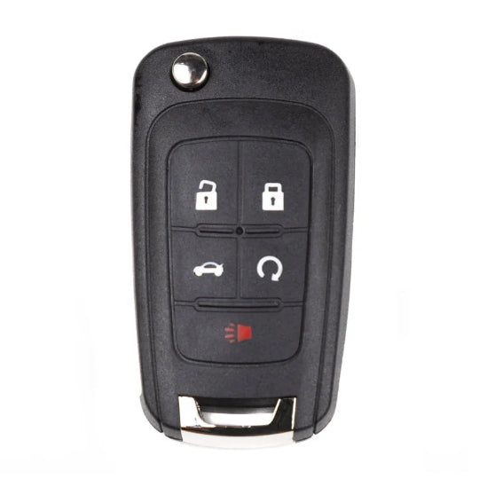 GMC Chevrolet Buick 2010-2021 OEM 5 Button Flip Key OHT01060512 - Strattec #5913397