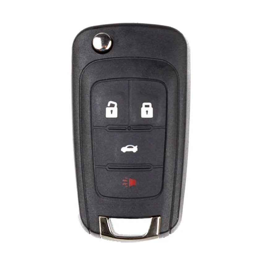 Buick Allure Lacrosse Regal 2010-2017 OEM 4 Button Flip Key OHT-05918179 - Strattec #5912558 | New