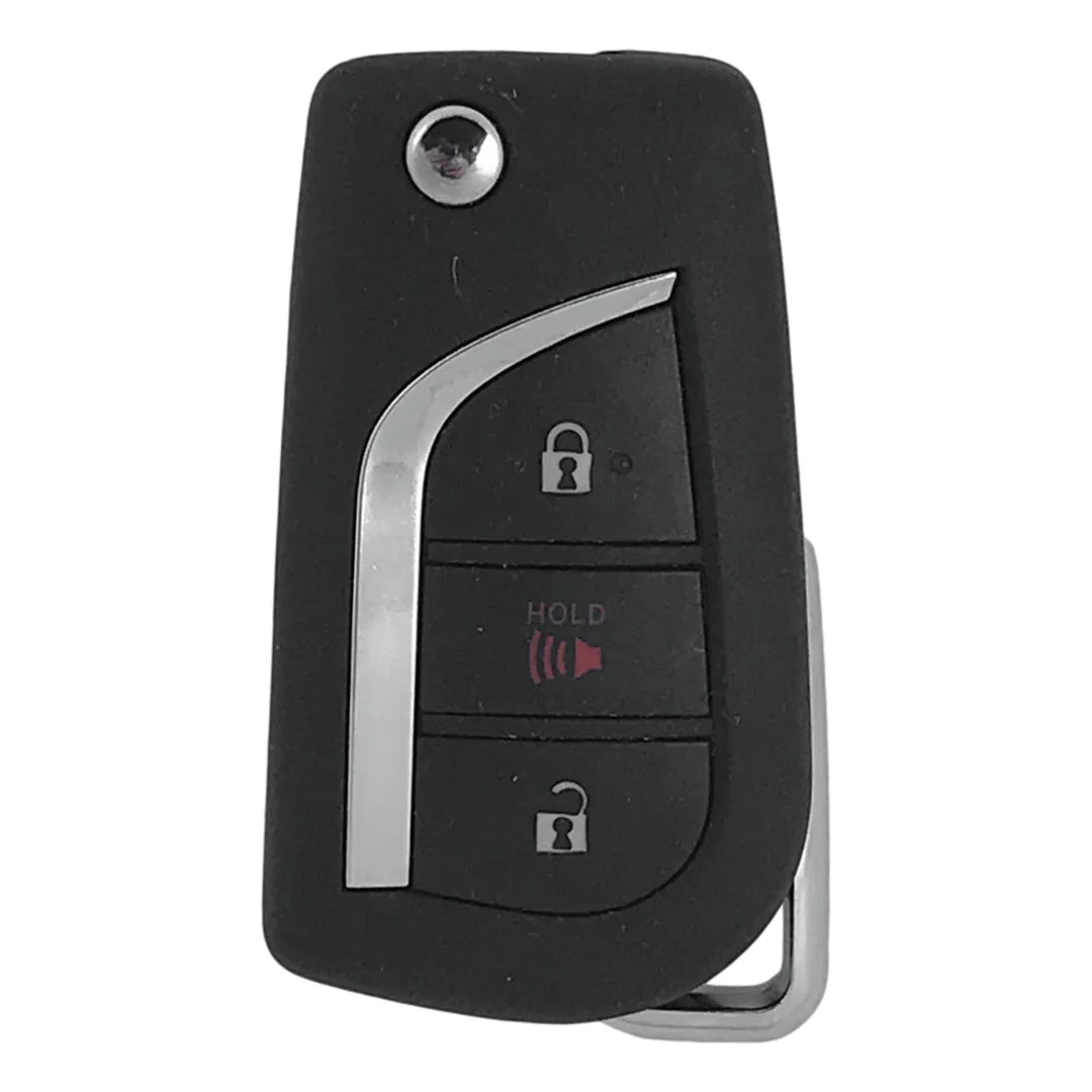 Toyota Scion 2016-2018 3 Button Flip Key Remote for FCC: HYQ12BFA H Chip