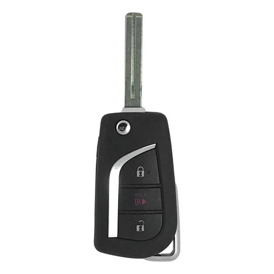 Toyota Scion 2016-2018 3 Button Flip Key Remote for FCC: HYQ12BFA H Chip