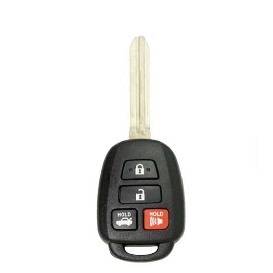 2014-2019 Toyota / 4-Button Remote Head Key / PN: 89070-02880 / HYQ12BDM (AFTERMARKET)