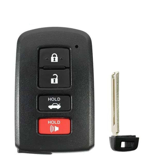 2012-2020 Toyota / 4-Button Smart Key / HYQ14FBA / G Board 0020 (AFTERMARKET)
