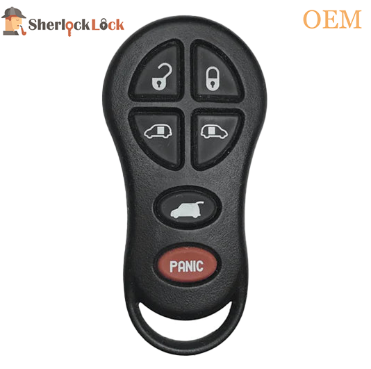 Chrysler Dodge 6 Button Remote 2001-2003 FCC: GQ43VT18T PN: 04686797 AB (OEM)