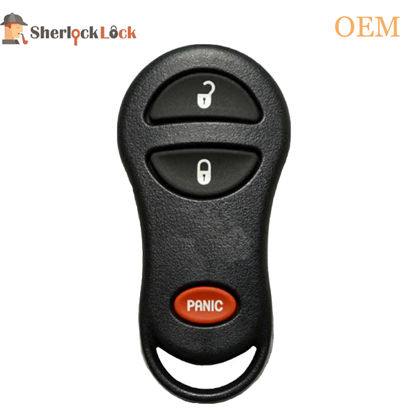 1999-2005 Chrysler Dodge Plymouth / 3-Button Keyless Entry / PN: 04686481 / GQ43VT17T (OEM Recase)