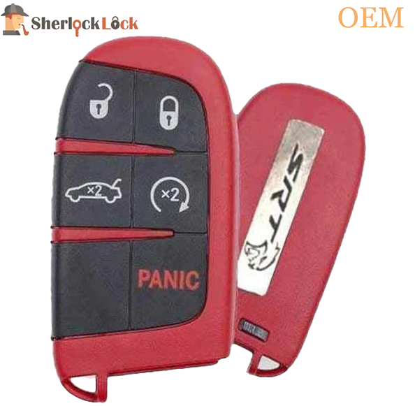 2015-2018 Dodge Charger / Challenger / Hellcat / 5-Button Smart Key / PN: 68234959AB / M3N-40821302 / Full Power (OEM)