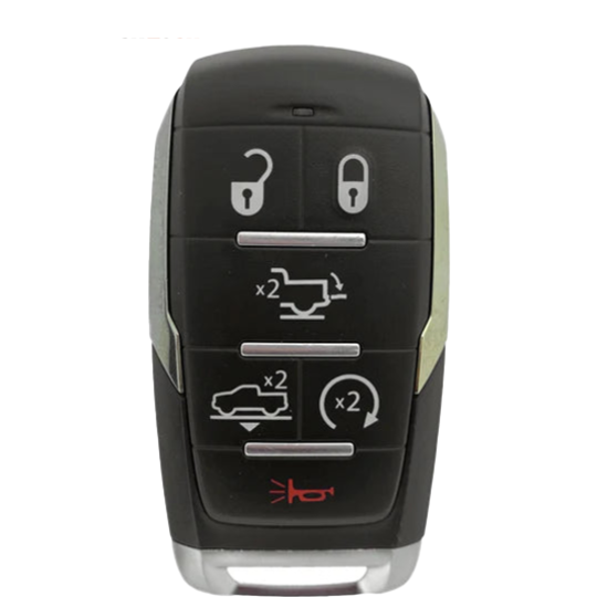 Dodge Ram 1500 Limited 2019-2022 OEM 6 Button Smart Key OHT-4882056