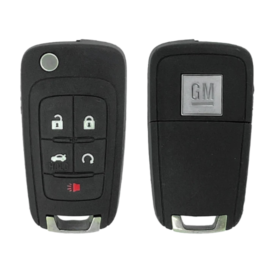 GM 2010-2022 OEM 5 Button Remote Flip Key FCC: OHT01060512