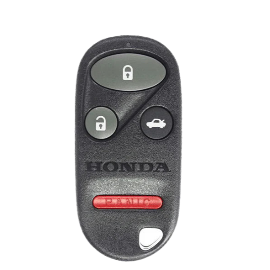 1998-2002 Honda Accord / 4-Button Keyless Entry Remote / PN: 72147-S0K-A02 / KOBUTAH2T (OEM Refurb)