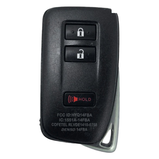 2015-2020 Lexus / 4-Button Smart Key / PN: 89904-78070 / HYQ14FBA (AG Board 2110) (OEM Refurb)