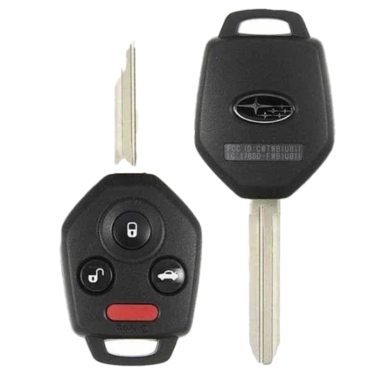 2012-2019 Subaru / 4-Button Remote Head Key / PN: 57497 FJ230 / CWTWB1U811 / G Chip 80 Bit (OEM Refurb)