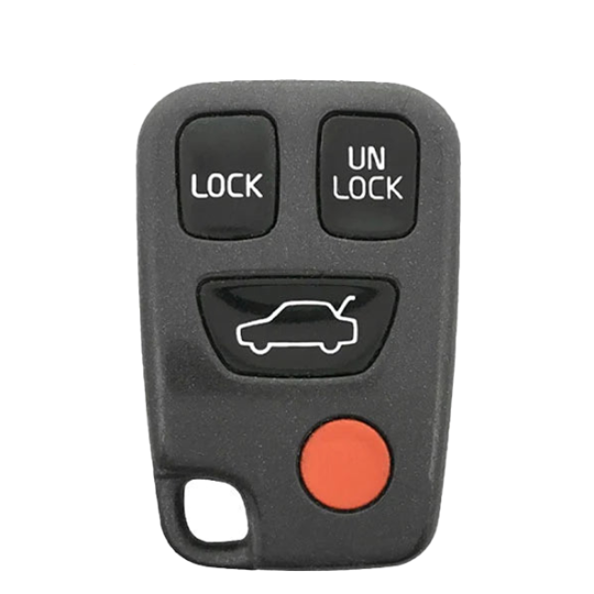 1997-2005 Volvo / 4-Button Keyless Remote / PN: 9166200 / HYQ1512J (OEM Recase)