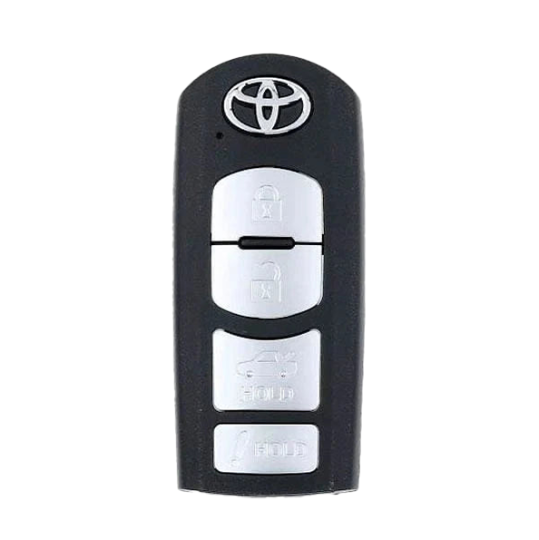 2017-2020 Toyota Yaris IA / 4-Button Smart Key / PN: 89904-WB001 / WAZSKE13D01 (OEM Refurb)