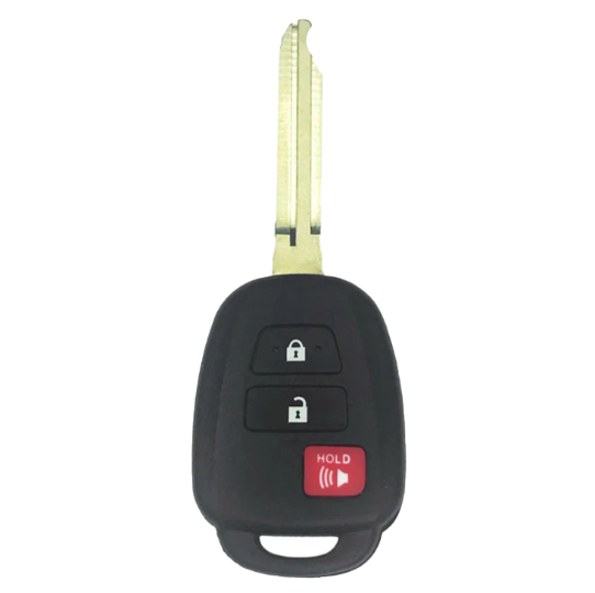 Toyota RAV4 Prius C 2014-2022 OEM 3 Button Remote Head Key HYQ12BDM | HYQ12BEL (Super Chip)