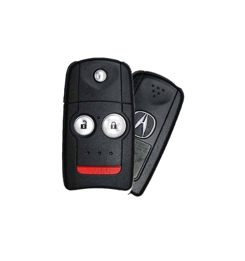2007-2013 Acura MDX RDX / 3-Button Flip Key / PN: 35111-STX-325 / N5F0602A1A (OEM Refurb)