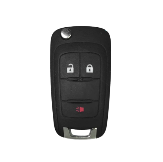 Buick Encore 2013-2018 OEM 3 Button Flip Key AVL-B01T1AC (OHT01060512)