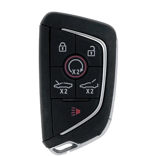 Chevrolet Corvette 6 Button Smart Key Chrome Logo 2020-2025 For YG0G20TB1 | Aftermarket