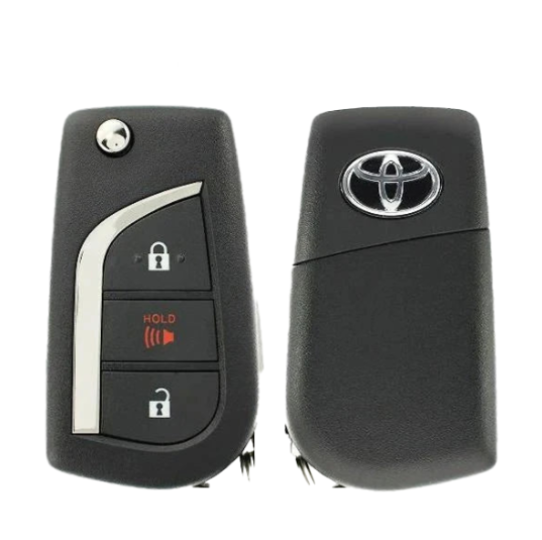 Toyota RAV4 2019-2023 OEM 3 Button Flip Key GQ4-73T
