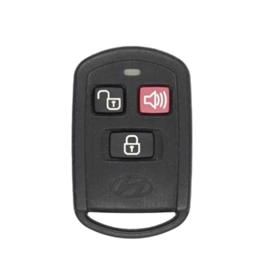 2003-2006 Hyundai Elantra Santa Fe / 3-Button Keyless Entry Remote / PN: 95411-26203 / OSLOKA-240T (OEM Refurb)
