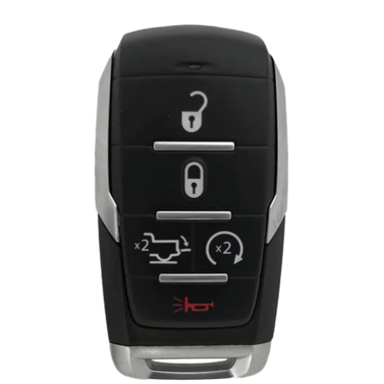 Dodge Ram 1500 Longhorn 2019-2023 OEM 5 Button Smart Key OHT-4882056
