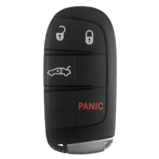 2014-2019 Jeep Grand Cherokee / 4-Button Smart Key / PN: 68143504AC / M3N-40821302 (OEM Recase)