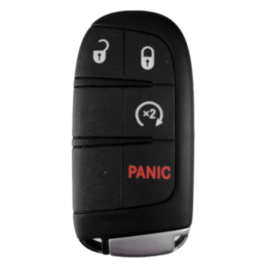 2015-2021 Jeep Renegade / 4-Button Smart Key / PN: 6BY88DX9AA / M3N-40821302 (OEM Refurb)