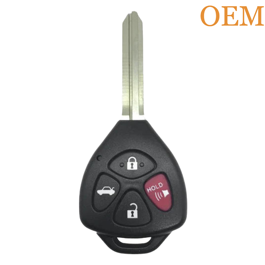 2013-2015 Scion FR-S / 4-Button Remote Head Key / PN: SU003-01445 / HYQ12BBY (G Chip) (OEM Refurb)