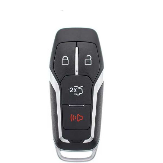 2015-2017 Ford / 4-Button Smart Key / M3N-A2C31243800 (AFTERMARKET)