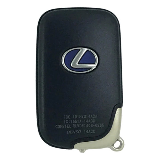 Lexus 2010-2017 OEM 3 Button Smart Key Remote FCC: HYQ14ACX | GNE-5290