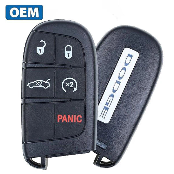 2019-2023 Dodge Challenger / Charger / 5-Button Smart Key / PN: 68394195 AA / M3M40821302 (OEM Refurb)