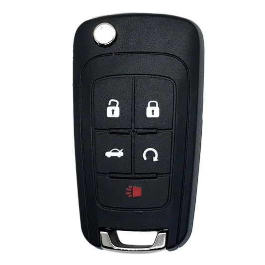 GM 5 Button Flip Key Remote 2010-2021 For OHT01060512