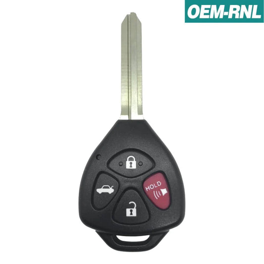Toyota Camry 2007-2010 OEM 4 Button Remote Head Key HYQ12BBY | 4D67