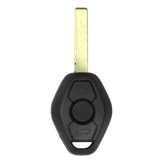BMW 3 Button Remote Head Key CAS2 System 2000-2008 for FCC: LX8FZV