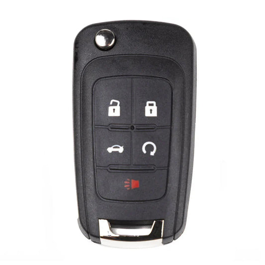 GMC Chevrolet Buick 2010-2021 OEM 5 Button Flip Key OHT01060512 - Strattec #5913397 | New