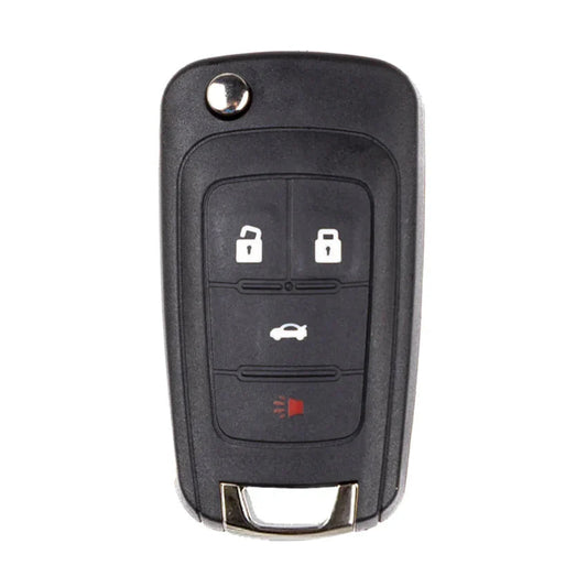 Buick Allure Lacrosse Regal 2010-2017 OEM 4 Button Flip Key OHT-05918179 - Strattec #5912558 | New