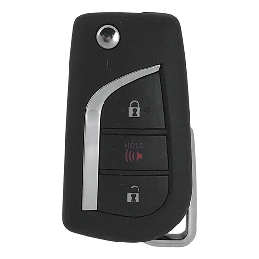 Toyota Scion 2016-2018 3 Button Flip Key Remote for FCC: HYQ12BFA H Chip