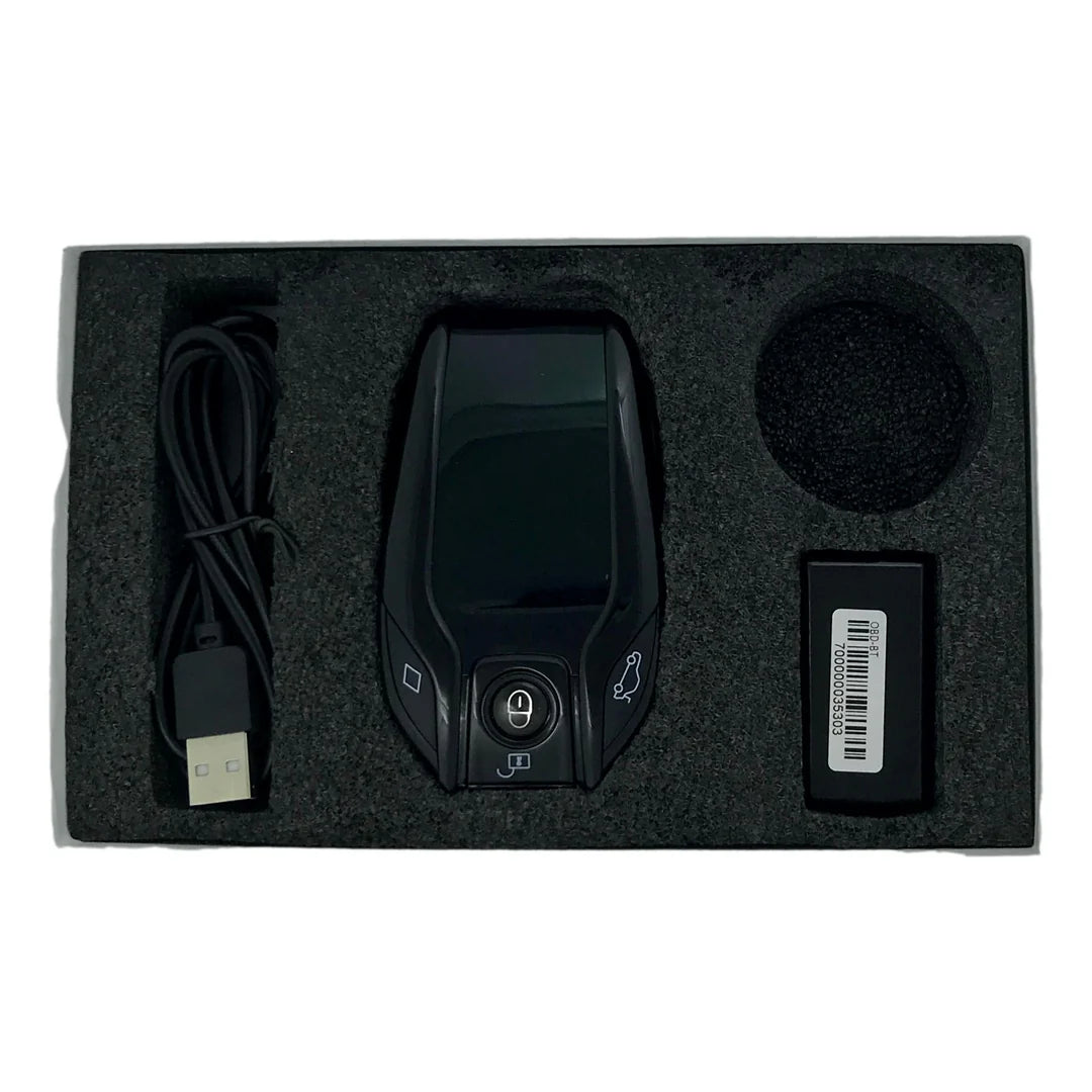 Universal LCD Smart Key Adapter for Push-to-Start Vehicles (Rectangular)