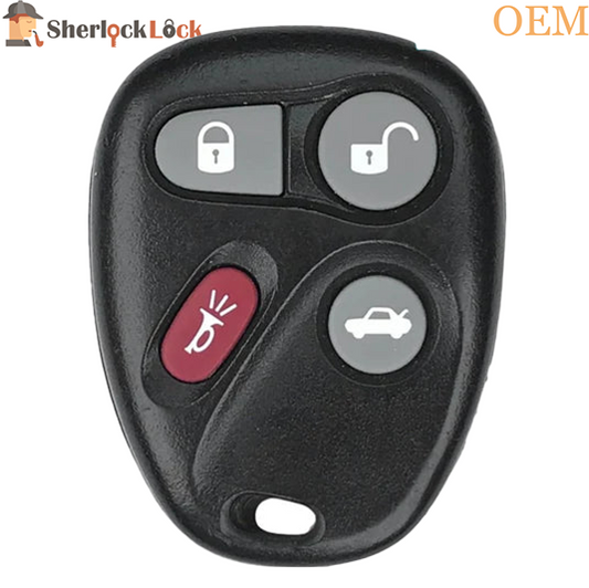 GM 1996-2002 OEM 4 Button Keyless Entry Remote KOBUT1BT
