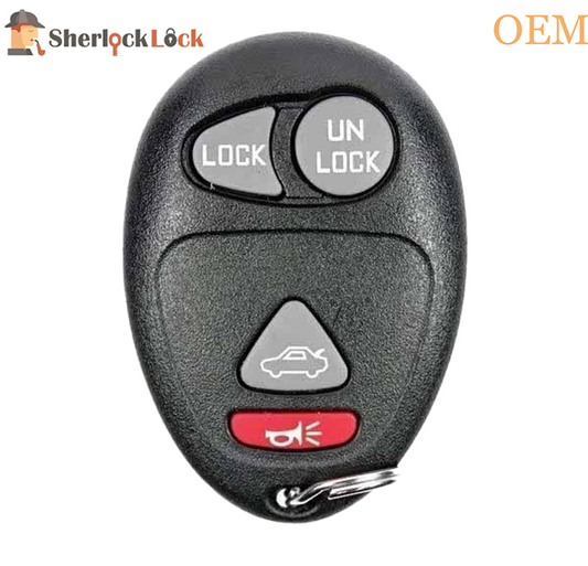2001-2007 GM / 4-Button Keyless Entry Remote / PN: 10335588 / L2C0007T (OEM Refurb)
