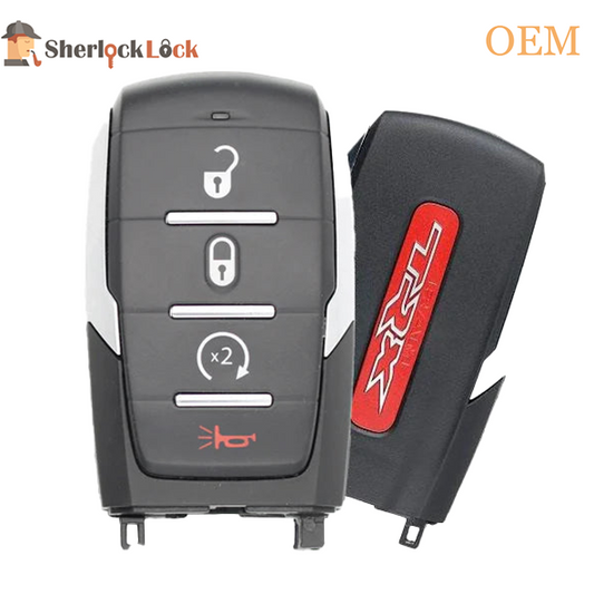 2021-2023 Dodge Ram 1500 TRX / 4-Button Smart Key / PN: 68462106AA / OHT-4882056 (OEM Refurb)