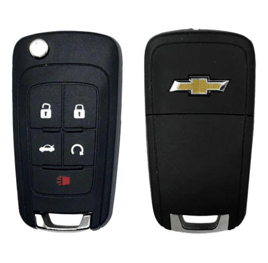 Chevrolet Impala Malibu 2014-2016 OEM 5 Button Flip Key KR55WK50073