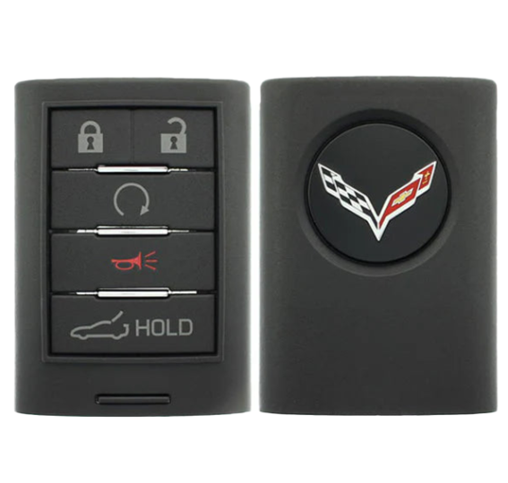 2014-2015 Chevrolet Corvette / 5-Button Smart Key / PN: 22779880 / G09C04EEC4P (OEM REFURB)