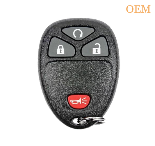 2007-2021 GM / 4-Button Keyless Entry Remote / PN: 5922035 / OUC60221 / OUC60270 (OEM Refurb)