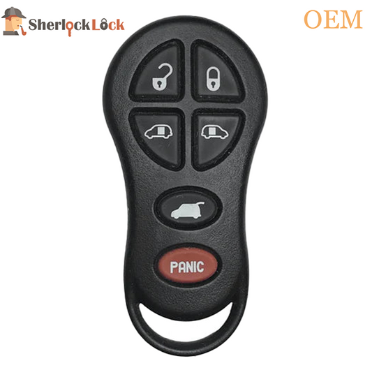Chrysler Dodge 6 Button Remote 2001-2003 FCC: GQ43VT18T PN: 04686797 AB (OEM)