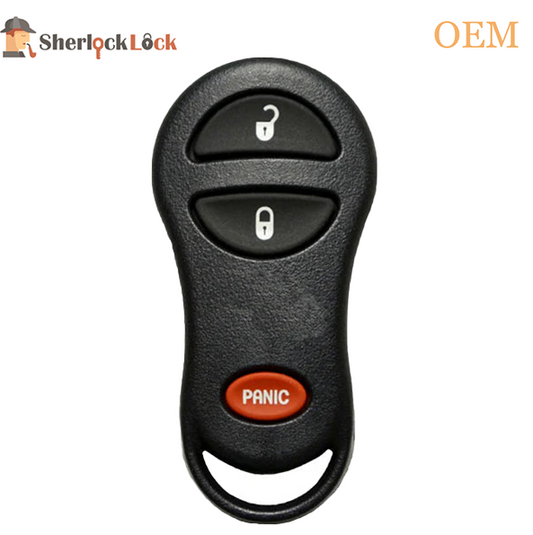 1999-2005 Chrysler Dodge Plymouth / 3-Button Keyless Entry / PN: 04686481 / GQ43VT17T (OEM Recase)