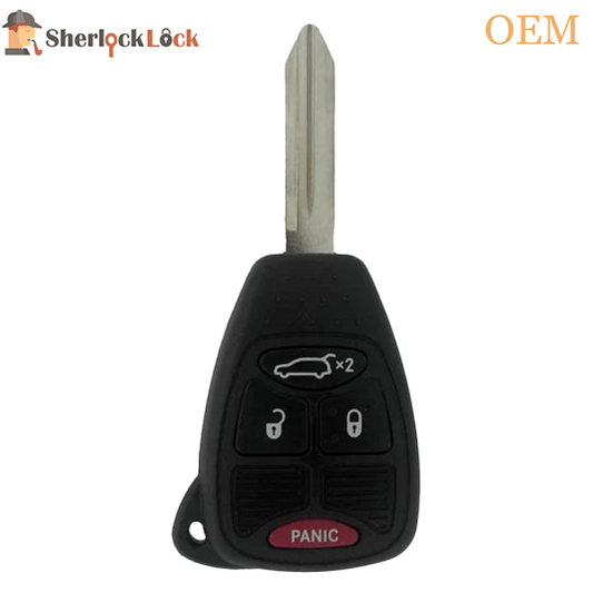 Dodge 2005-2012 OEM 4 Button Remote Head Key OHT692427AA
