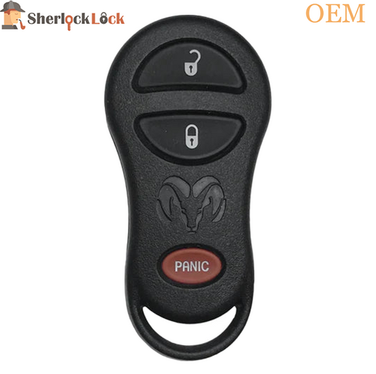 Dodge Ram 1997-2007 OEM 3 Button Keyless Entry GQ43VT9T