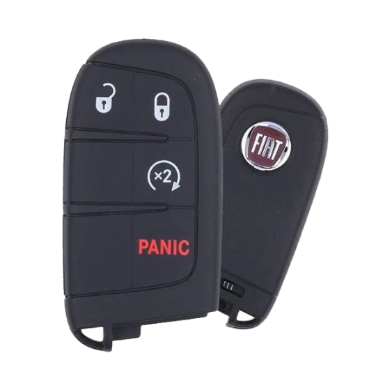 2015-2017 Fiat 500 / 4-Button Smart Key / PN: 735637066 / M3N-40821302 (OEM Refurb)