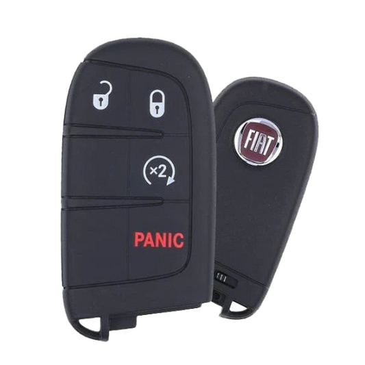 2015-2017 Fiat 500 / 4-Button Smart Key / PN: 735637066 / M3N-40821302 (OEM Refurb)