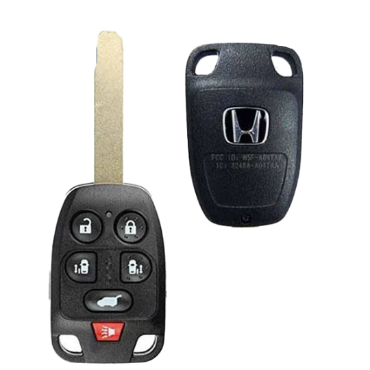 2011-2013 Honda Odyssey / 6-Button Remote Head Key / PN: 35118-TK8-A20 / N5F-A04TAA (OEM Refurb)